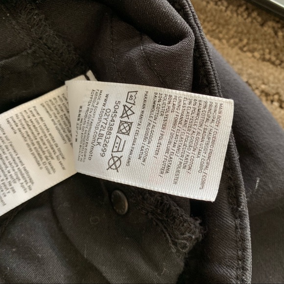 Topshop Jamie High Waist Black Jeans - Picture 7 of 8